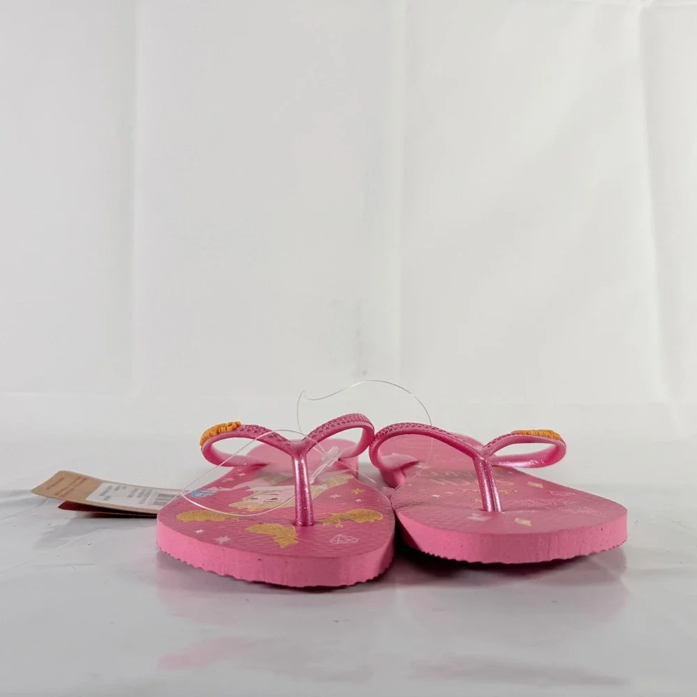 Havaianas Kids Slim Disney‎ Princess Aurora Flip Flop Sandal Crystal Rose 33-34